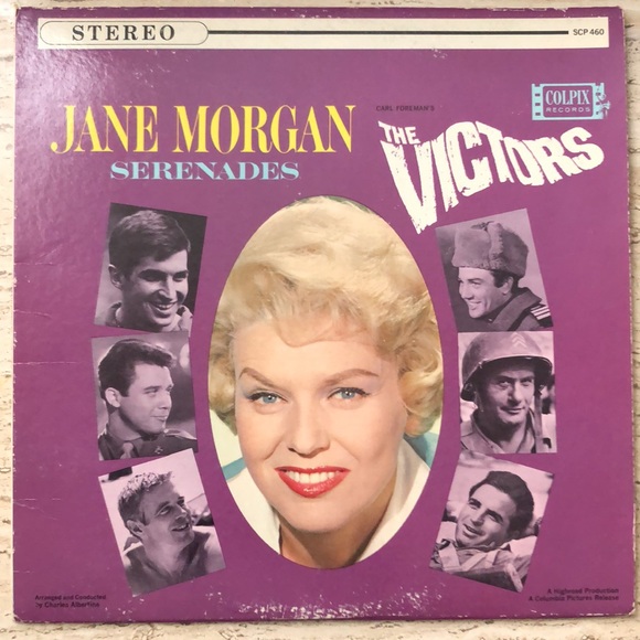Jane Morgan The Victors Movie Soundtrack Vinyl Lp '63 - Picture 8 of 10